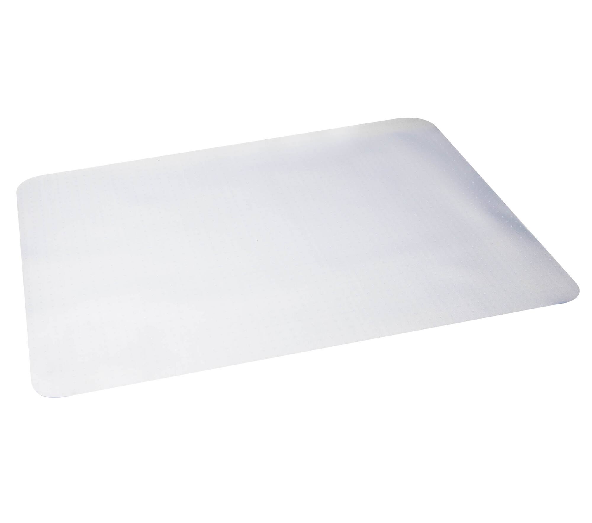 Mind Reader 47.5" Clear Rolling Chair Carpet Protection Mat